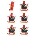 Партия марка КТ дом небольшой доске деревянные рождественские украшения 